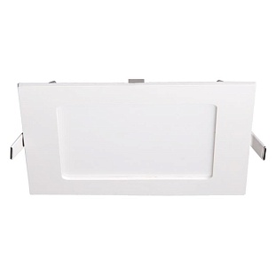 Светильник встраиваемый LED PPL-SPW   9W/6500K квадрат белый 145x145 JAZZWAY